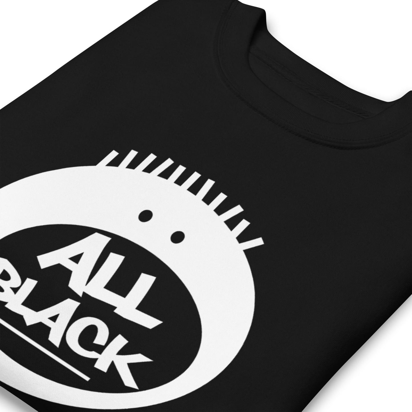 All Black Unisex Sweatshirt