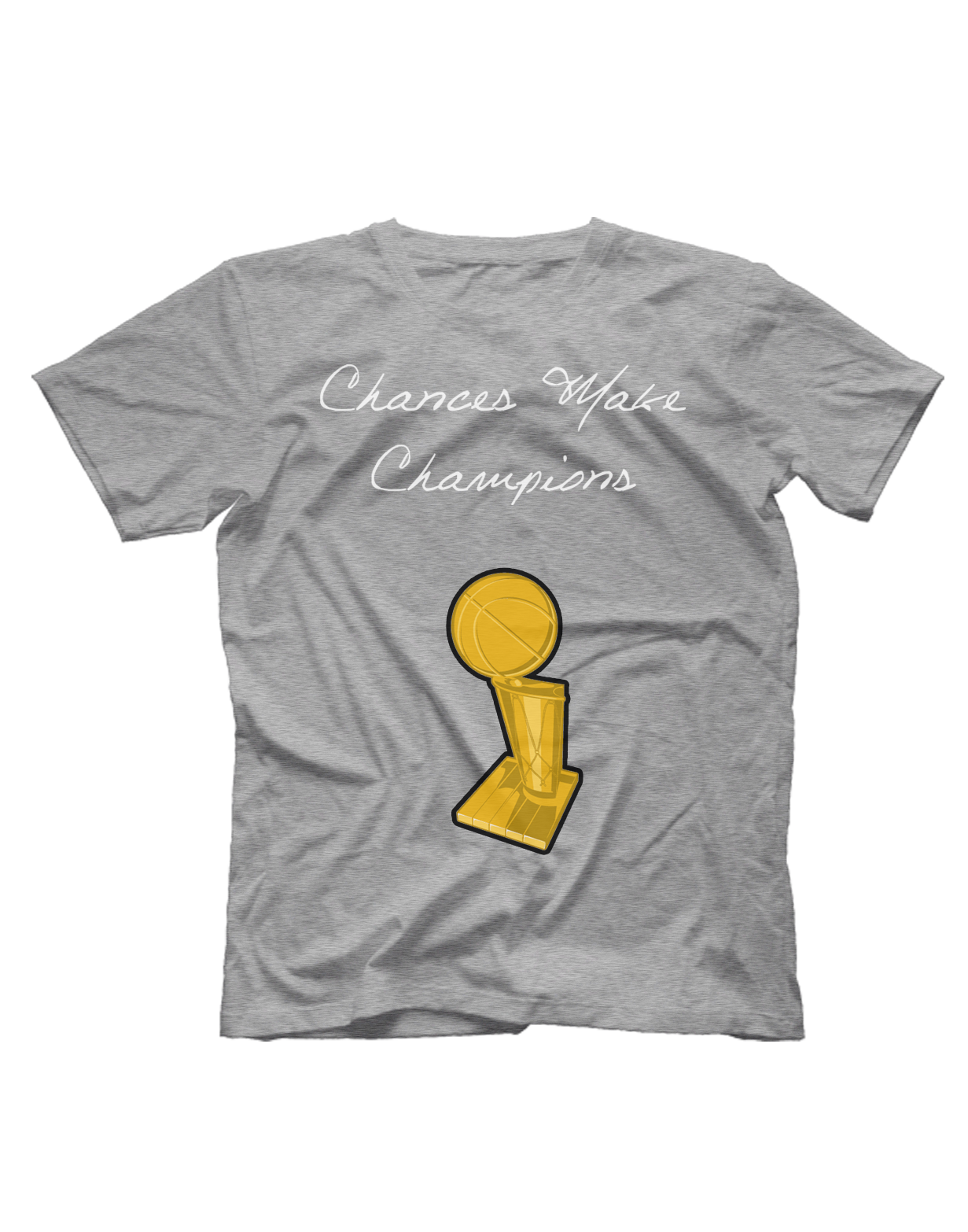 Chances Make Champions (NBA) Short Sleeve T-shirt