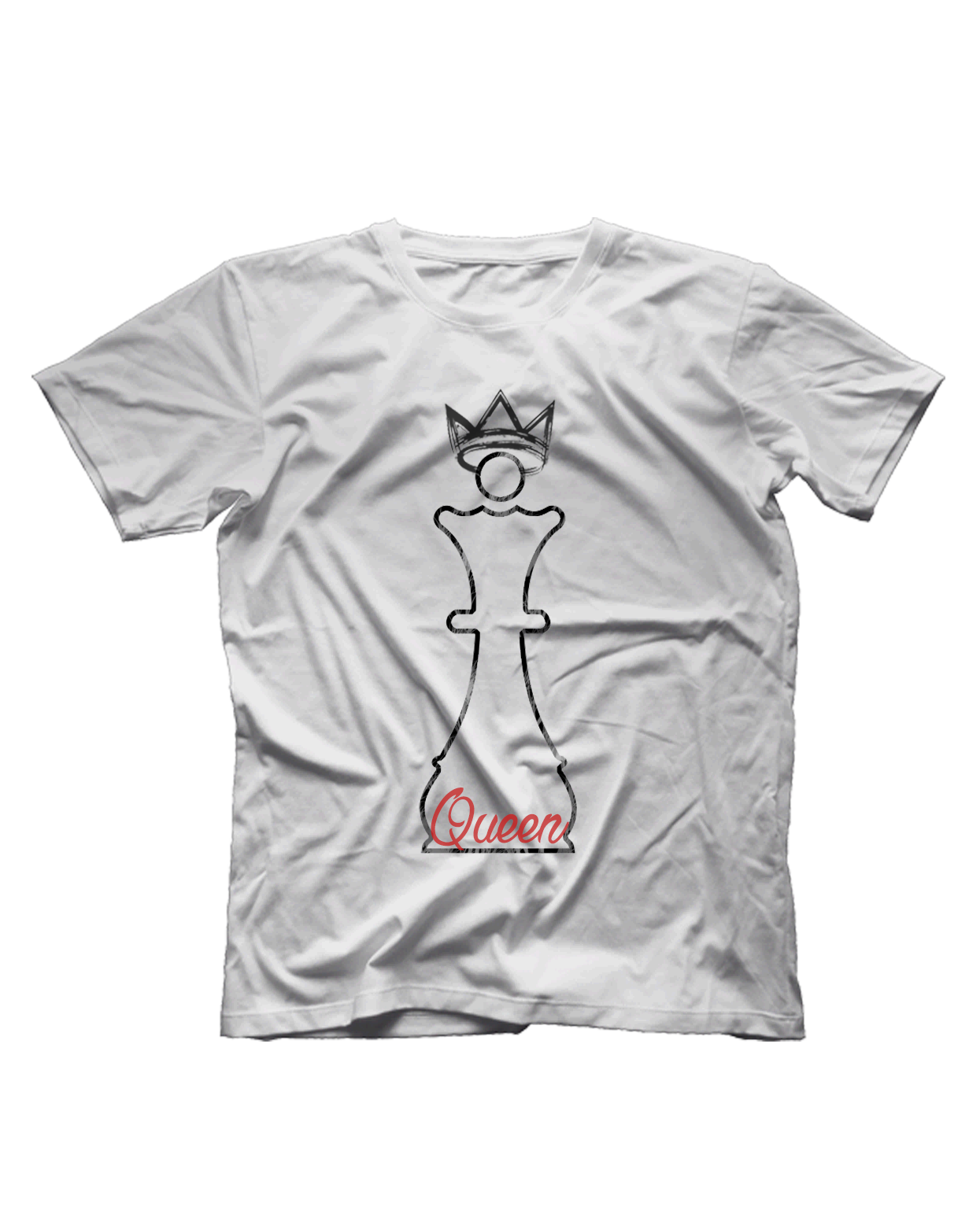 Chess Queen Short Sleeve T-shirt