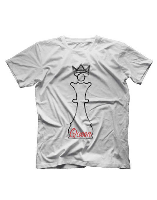 Chess Queen Short Sleeve T-shirt