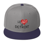 Heart of Detroit Snapback Hat