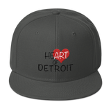 Heart of Detroit Snapback Hat